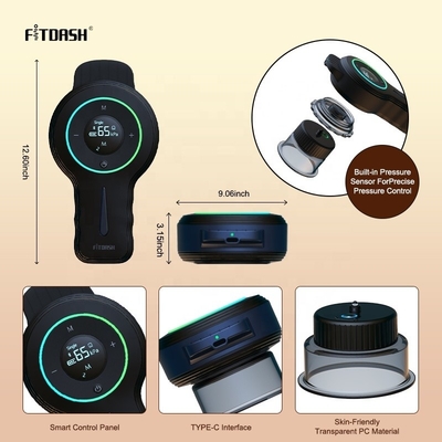 ABS PC Fitdash Combination rechargeable multi-fonction Smart électrique Cupping Coupes thérapie