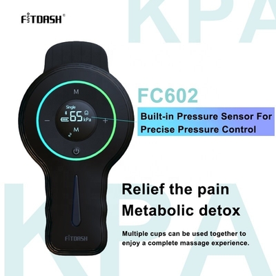 ABS PC Fitdash Combination rechargeable multi-fonction Smart électrique Cupping Coupes thérapie