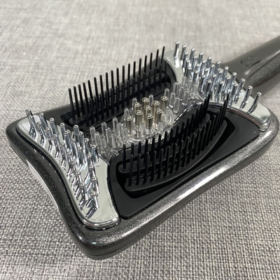 Fitdash électrique vibrant 650nm lumière rouge 850nm NIR thérapie EMS massage du cuir chevelu Applicateur d'huile de brosse à cheveux
