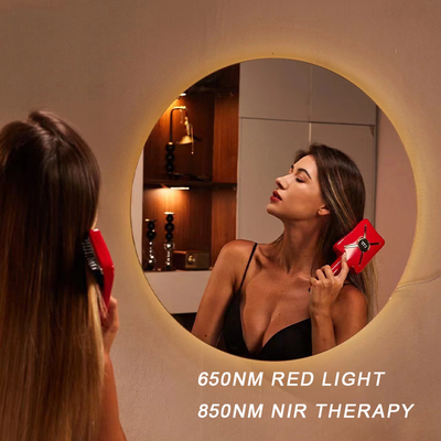 Fitdash Masseur électrique du cuir chevelu brosse infrarouge Physiothérapie Coiffure de croissance des cheveux pour les femmes
