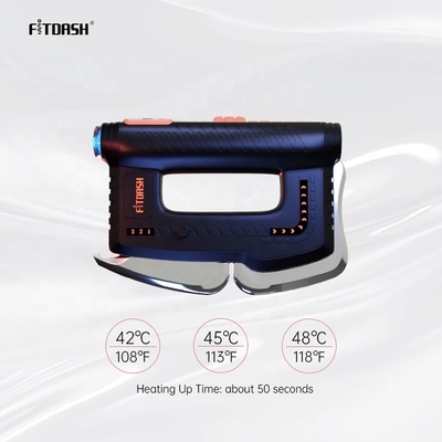 Fitdash 5 en 1 grattoir musculaire à lame incurvée sans douleur avec RF chauffée et design confortable