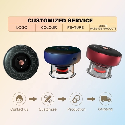 Mode d'alimentation de type C Fitdash Appareil de massage de respiration intelligente pour soulager la douleur