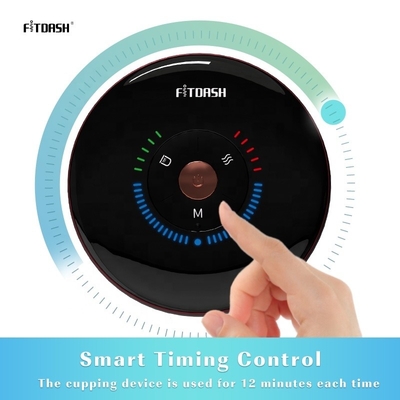 Fitdash ABS PC Massageur électrique de cupping avec support OEM / ODM et thérapie à la lumière rouge