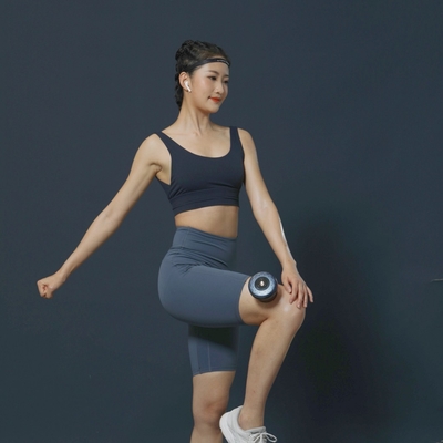 3.7V/1800mAh Capacité de la batterie Fitdash masseur à vide avec chauffage à lumière rouge