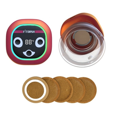 Appareil de doublure de silicone doux avec chauffage sans feu, massage indolore