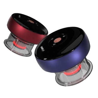 Prise en charge OEM / ODM Fitdash chauffé vibrant Gua Sha Cupping Massageur de thérapie corporelle à lumière rouge