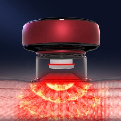 Appareil de massage des pieds Fitdash de type C avec lumière rouge et aspiration vibrante