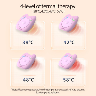 Support en matériau ABS Massageur à compresse chaude au graphène pour tous les méridiens et points d'acupuncture du corps