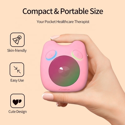 Massageur corporel multifonctionnel avec pulsation de lumière rouge et sac de compression à chaud au graphène