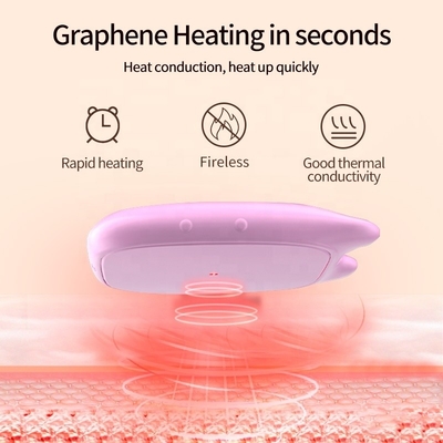 Massageur corporel multifonctionnel avec pulsation de lumière rouge et sac de compression à chaud au graphène