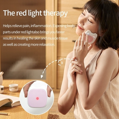 Massageur corporel multifonctionnel avec pulsation de lumière rouge et sac de compression à chaud au graphène