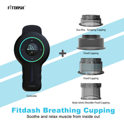 Métode de commande du bouton du masseur à vide Fitdash Puissance d'aspiration -10 kPa-60 kPa