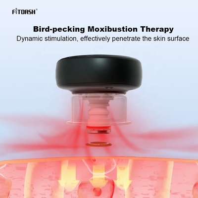 Fitdash Ensemble réutilisable de gouttières Thérapie par moxibustion avec 12 minutes de temps de travail par défaut