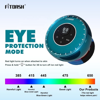 Massageur de thérapie par écoulement intelligent avec impulsion de lumière rouge 650±20nm et endurance environ 6 fois