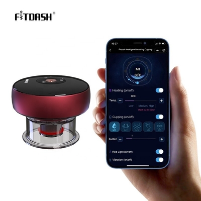 Fitdash Cupping respiratoire intelligent avec matériau ABS PC et technologie infrarouge dynamique