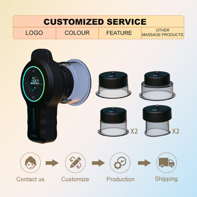 Fitdash Vacuum Cupping Hijama Cups Smart Cupping Massager avec charge