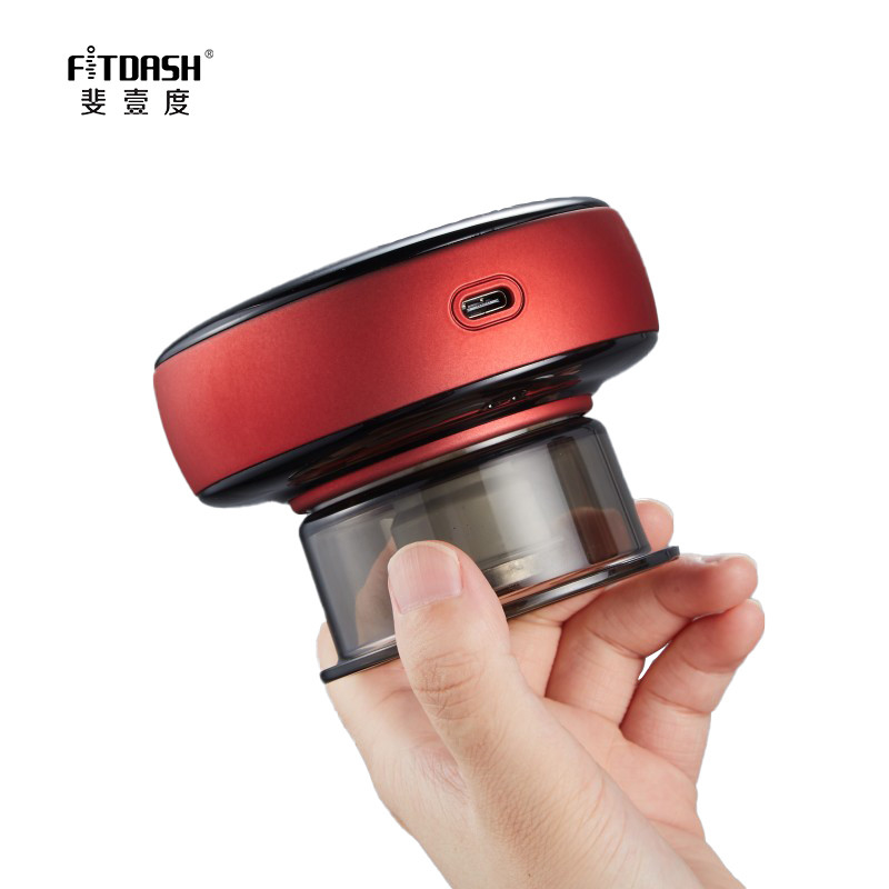 Fitdash ABS PC Massageur électrique de cupping avec support OEM / ODM et thérapie à la lumière rouge