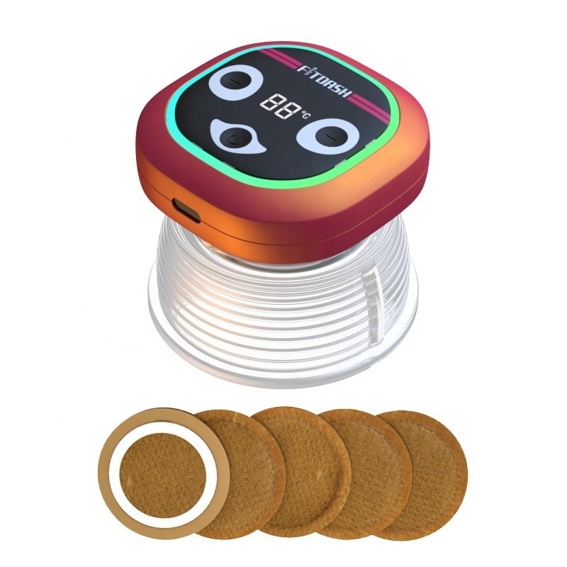 Type C - Massage par écouvillon électrique - Guia Sha - Outils pour le corps Fitdash - Chauffage par lumière rouge