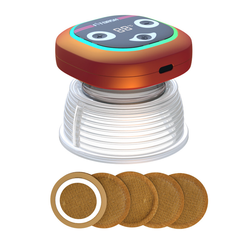 Ensemble de gouttes sous vide pour le massage corporel moderne méthode de contrôle sans fil / bouton environ 100g
