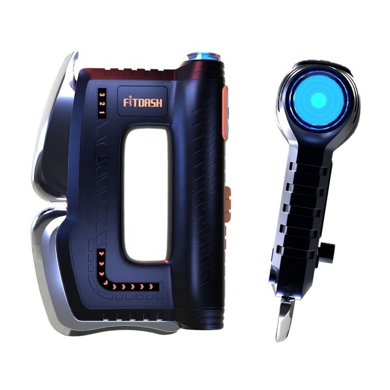 Ensemble d'outils de masseur électrique de thérapie thermique de type C avec couteau de fascia et Gua Sha infrarouge