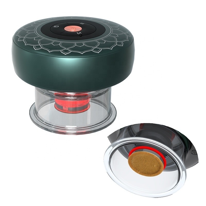 Coupe Hijama électrique pour hommes femmes Type-C Mode d'alimentation Moxibustion intelligente Feu rouge