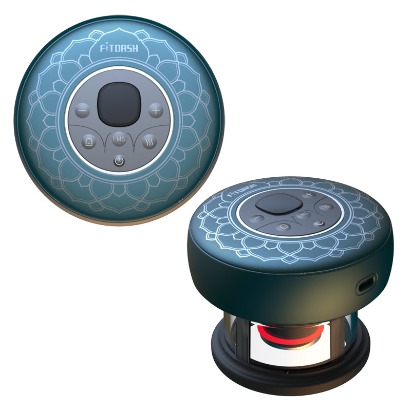 Appareil de coupe Fitdash TENS EMS de type C pour la thérapie de coupe par massage électrique