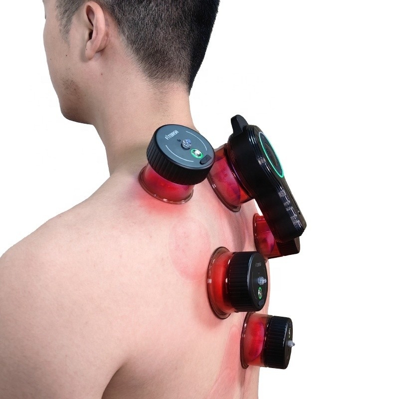 1 an Durée de conservation Fitdash Intellectuel Cupping sous vide électrique Cupping dynamique intelligent pour l'instrument de grattage spa