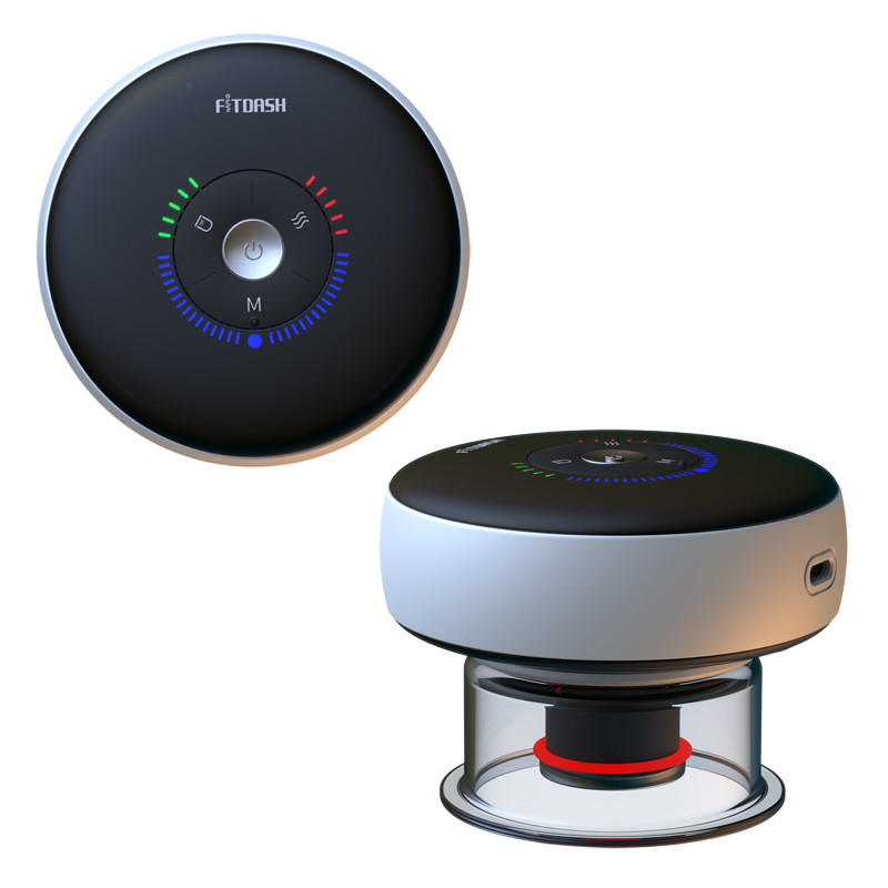 Outils de massage corporel Cupping électronique Smart Cup pour Gua Sha et la force d'aspiration