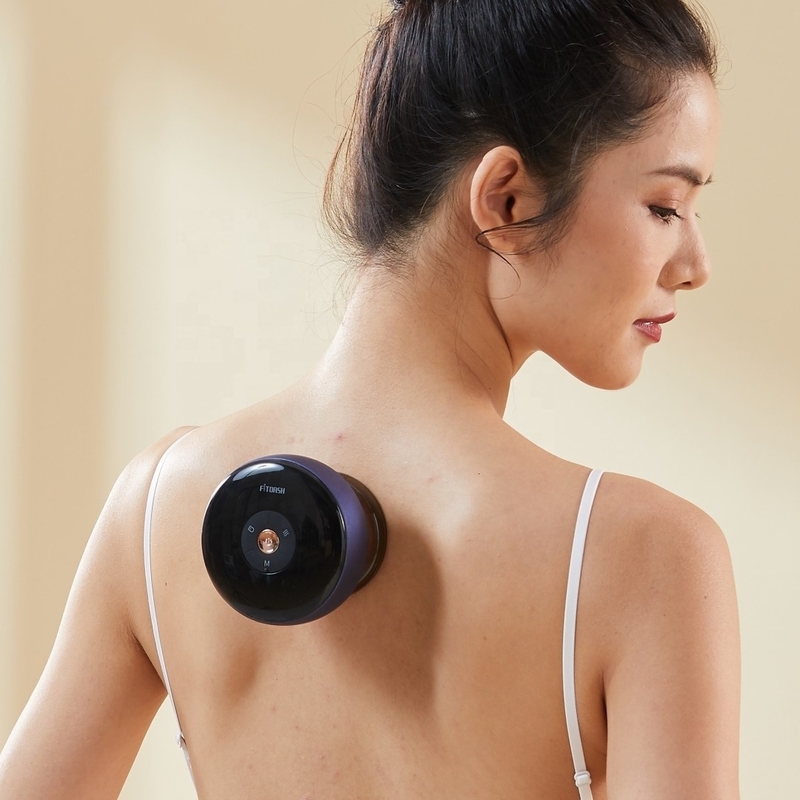Massageur électrique de type C avec une résistance à l'aspiration de 60 à 0 kPa et une thérapie à la lumière rouge