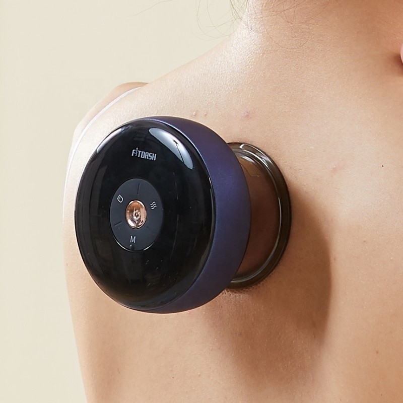 Fitdash Cupping Therapy Set et résistance à l'aspiration personnalisable de 60 à 0 kPa