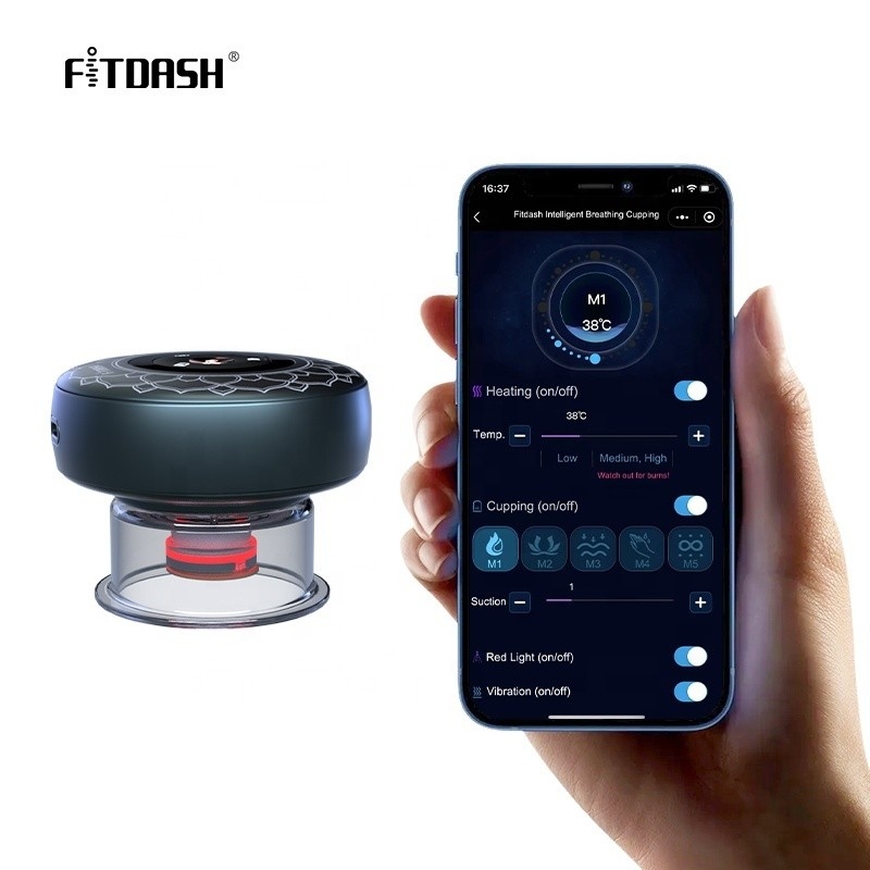 Dispositif de thérapie de cupping intelligent portable intelligent pour soulager la douleur corporelle