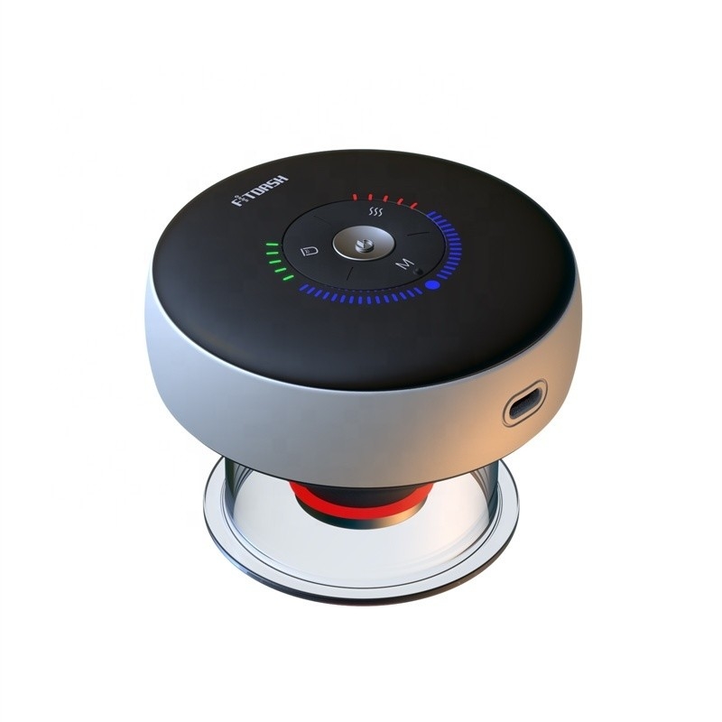 Fitdash Red Light Heating Smart Cupping Massager avec prise en charge du bouton OEM / ODM